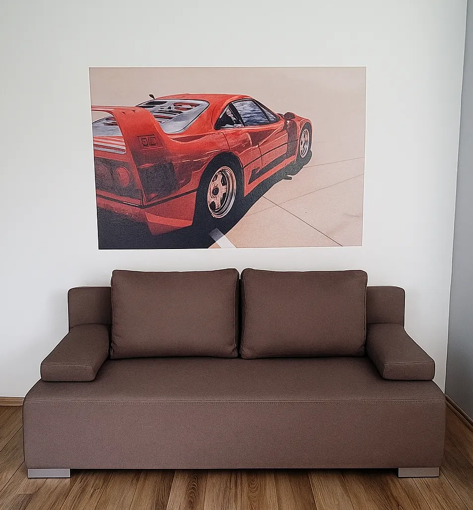 Druk na ścianie Ferrari F40