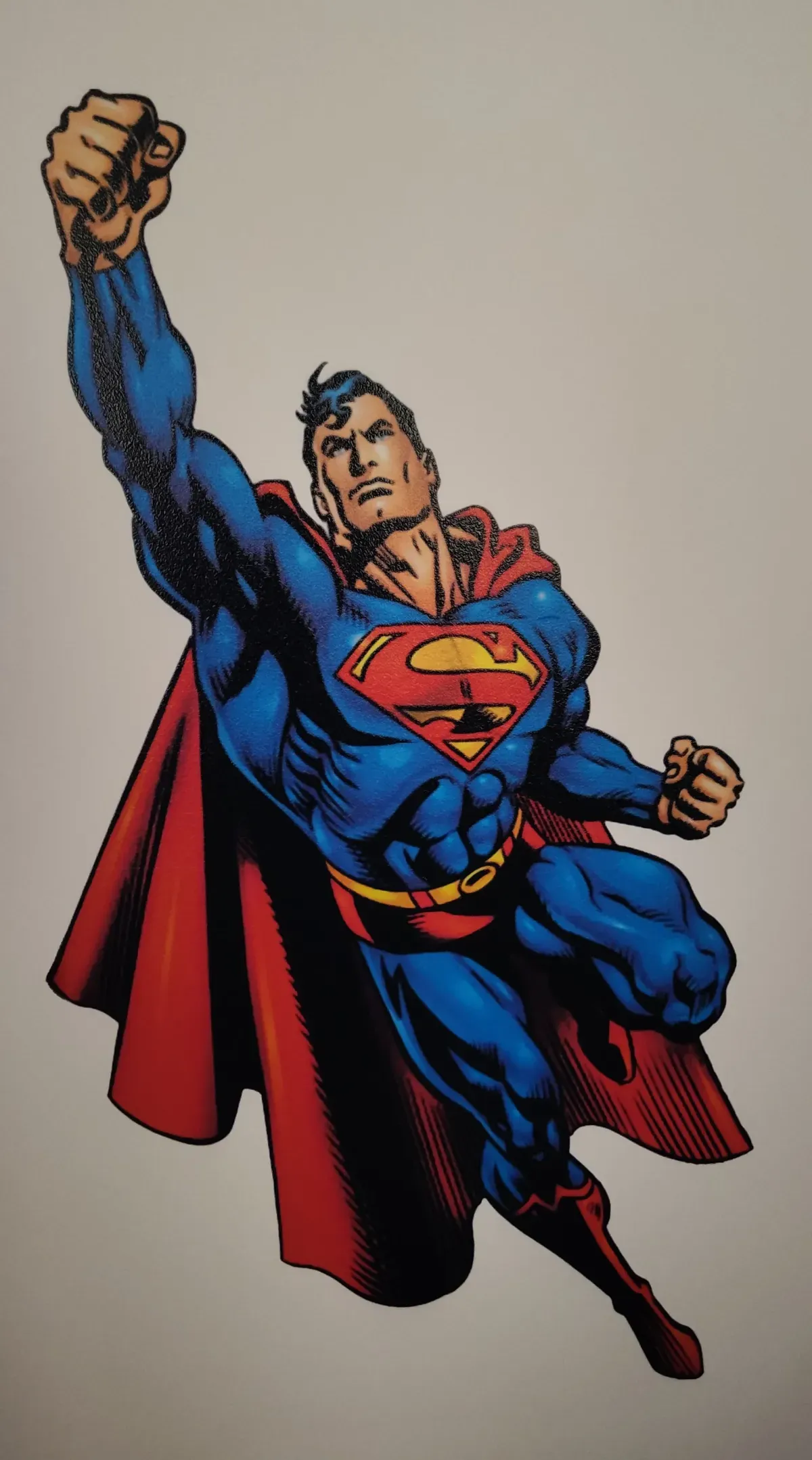 Druk na ścianie komiksowy Superman
